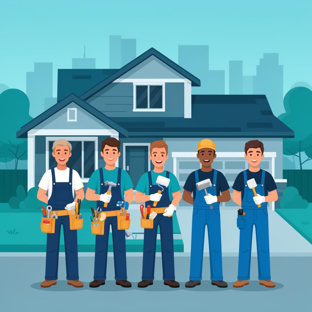 Home services team